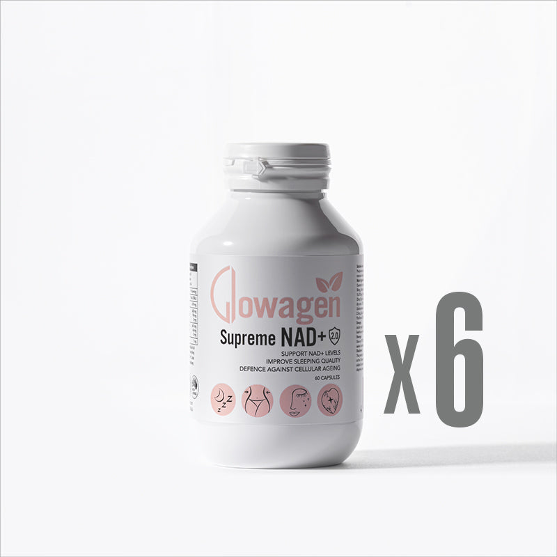 GLOWAGEN NAD+ 2.0  x 6 Bottles (3 months programme)